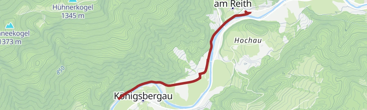 Route map: St.Georgen